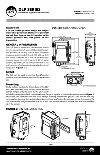 Thumbnail of document Manual - A/DLP-D10-W-B-D-A-0-C-0P-S Industrial Press. Transmitter